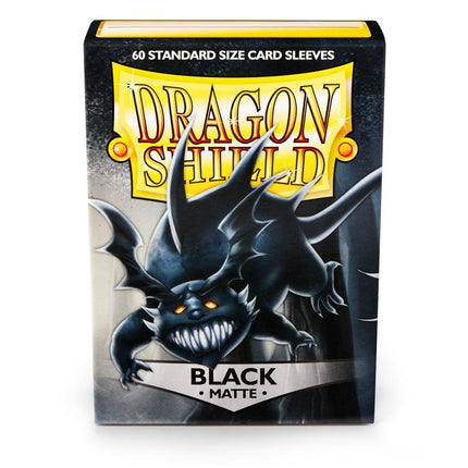 Dragon Shield Matte Sleeve - Black ‘Wanderer’ 60ct