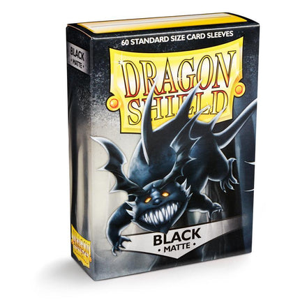 Dragon Shield Matte Sleeve - Black ‘Wanderer’ 60ct