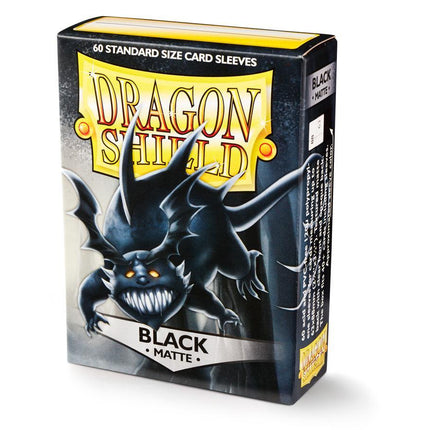 Dragon Shield Matte Sleeve - Black ‘Wanderer’ 60ct