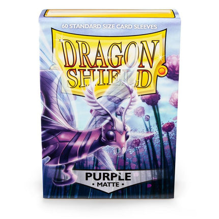 Dragon Shield Matte Sleeve - Purple ‘Mefitas’ 60ct