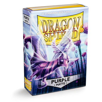 Dragon Shield Matte Sleeve - Purple ‘Mefitas’ 60ct