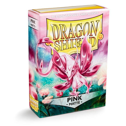 Dragon Shield Matte Sleeve - Pink ‘Calista’ 60ct