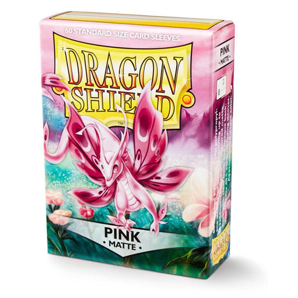 Dragon Shield Matte Sleeve - Pink ‘Calista’ 60ct