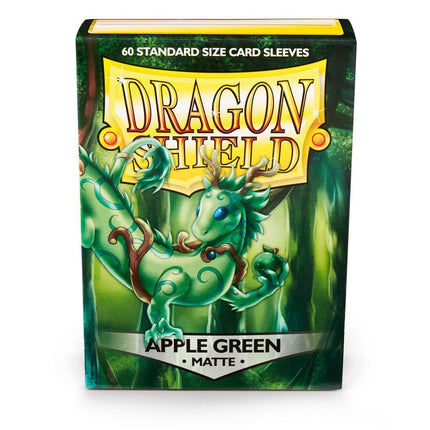 Dragon Shield Matte Sleeve - Apple Green ‘Melanian’ 60ct
