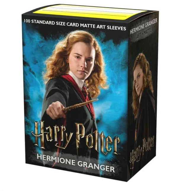 DRAGON SHIELD SLEEVES: BRUSHED ART: HP HERMIONE (BOX OF 100)