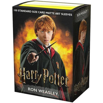 DRAGON SHIELD SLEEVES: BRUSHED ART: HP RON(BOX OF 100)