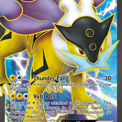 Raikou EX (105/108) [Black & White: Dark Explorers]