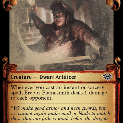 Erebor Flamesmith [The Lord of the Rings: Tales of Middle-Earth Showcase Scrolls]