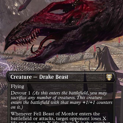 Mordor on the March (Borderless) [The Lord of the Rings: Tales of Middle-Earth Commander]