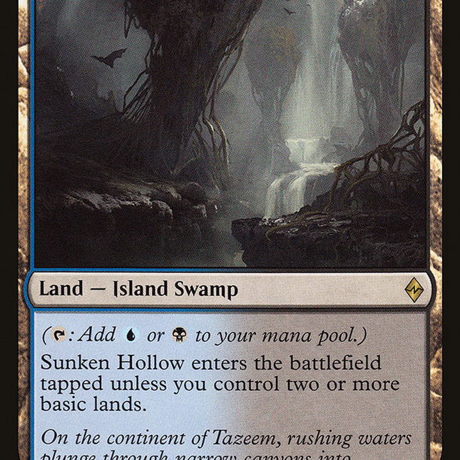 Sunken Hollow (Promo) [Battle for Zendikar Standard Series]
