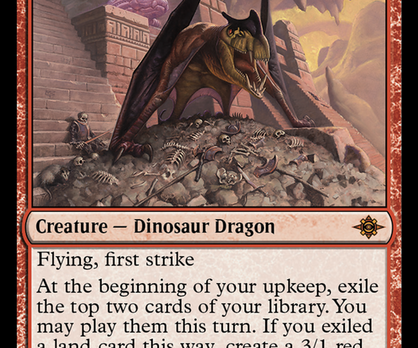 Bonehoard Dracosaur [The Lost Caverns of Ixalan] – TokenMTG