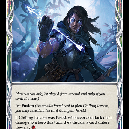 Chilling Icevein (Red) [U-ELE050] (Tales of Aria Unlimited)  Unlimited Rainbow Foil