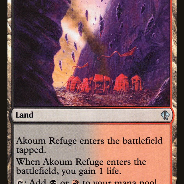 Akoum Refuge [Duel Decks: Zendikar vs. Eldrazi]