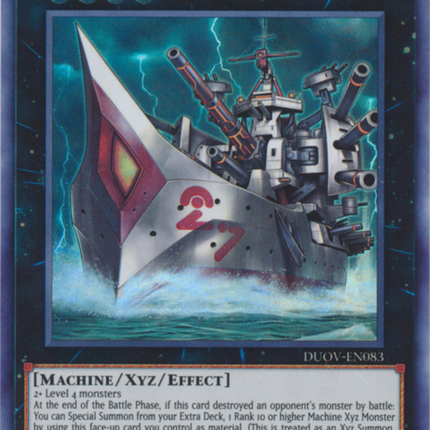 Number 27: Dreadnought Dreadnoid [DUOV-EN083] Ultra Rare