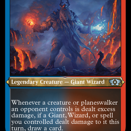 Aegar, the Freezing Flame (Foil Etched) [Multiverse Legends]