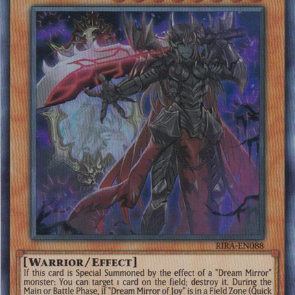 Morpheus, the Dream Mirror Black Knight [RIRA-EN088] Ultra Rare