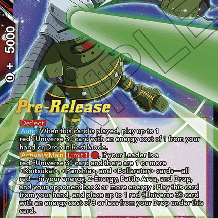 Koichiarator, Plan X Activation (BT20-012) [Power Absorbed Prerelease Promos]