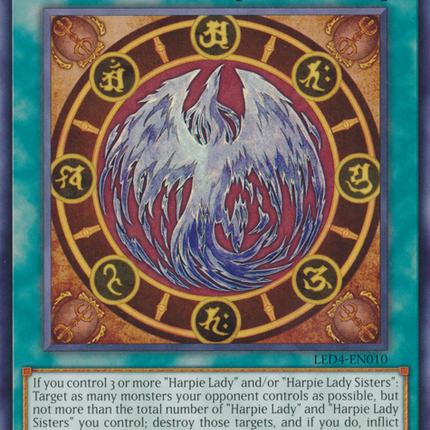 Harpie Lady Phoenix Formation [LED4-EN010] Common