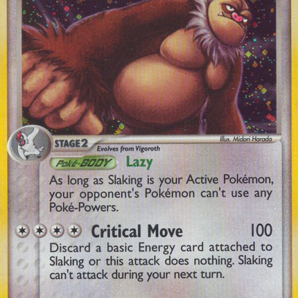 Slaking (13/108) [EX: Power Keepers]