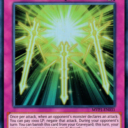 Spiritual Swords of Revealing Light [MVP1-EN031] Ultra Rare