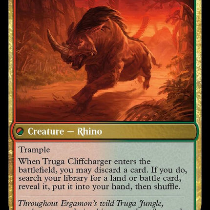 Invasion of Ergamon // Truga Cliffcharger [March of the Machine]