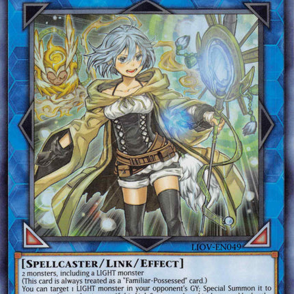 Lyna the Light Charmer, Lustrous [LIOV-EN049] Starlight Rare