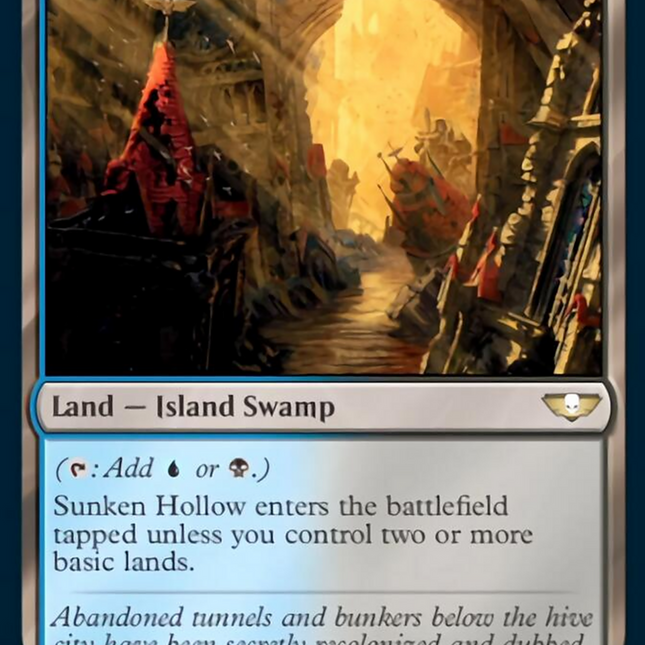 Sunken Hollow (Surge Foil) [Warhammer 40,000]