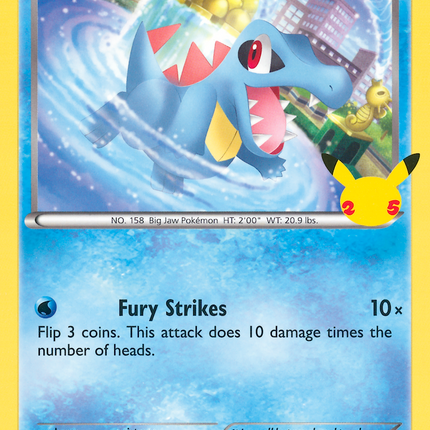 Totodile (18/25) [McDonald's 25th Anniversary]