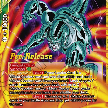 Meta-Cooler, Newfound Foe (BT17-140) [Ultimate Squad Prerelease Promos]