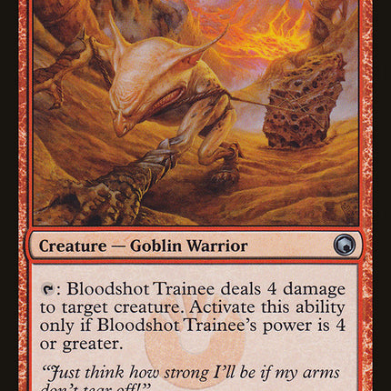 Bloodshot Trainee [Scars of Mirrodin]