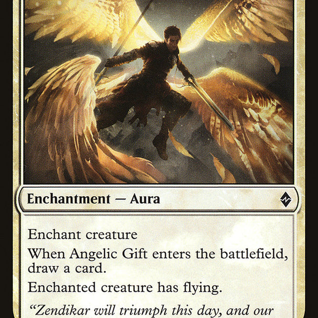 Angelic Gift [Battle for Zendikar]