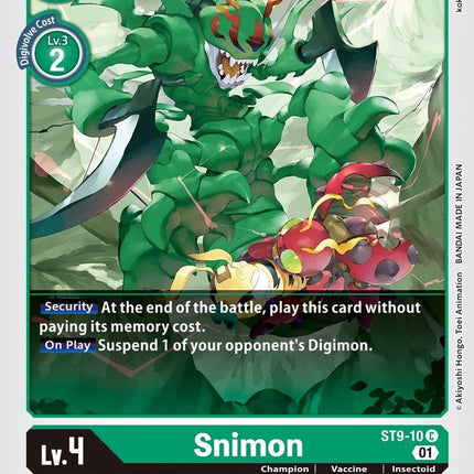 Snimon [ST9-10] [Starter Deck: Ultimate Ancient Dragon]