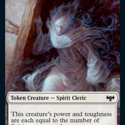 Human (001) // Spirit Cleric Double-Sided Token [Innistrad: Crimson Vow Tokens]