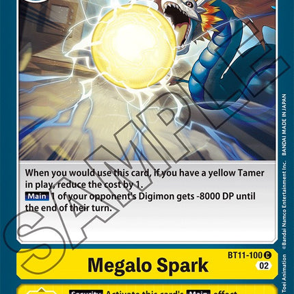 Megalo Spark [BT11-100] [Dimensional Phase]
