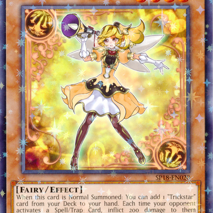 Trickstar Candina [SP18-EN020] Starfoil Rare