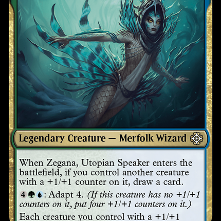 Zegana, Utopian Speaker [The Lost Caverns of Ixalan Commander]