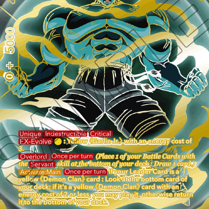 Garlic Jr., Overlord of the Dead Zone (SPR) (BT11-104) [Vermilion Bloodline]