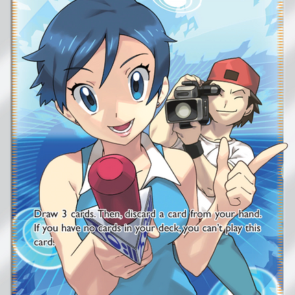 TV Reporter (167/168) [Sun & Moon: Celestial Storm]
