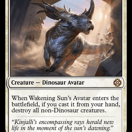 Wakening Sun's Avatar [The Lost Caverns of Ixalan Commander]