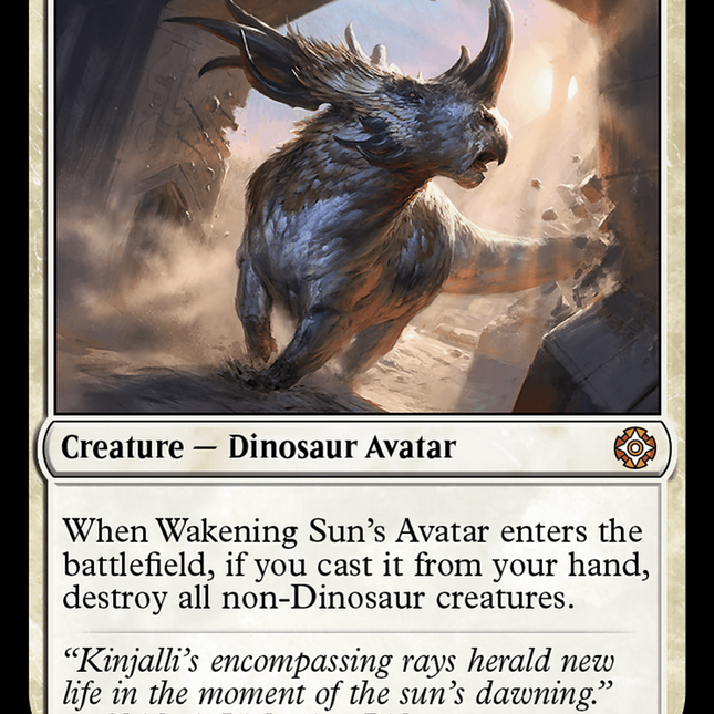 Wakening Sun's Avatar [The Lost Caverns of Ixalan Commander]