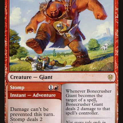Bonecrusher Giant // Stomp [Throne of Eldraine]