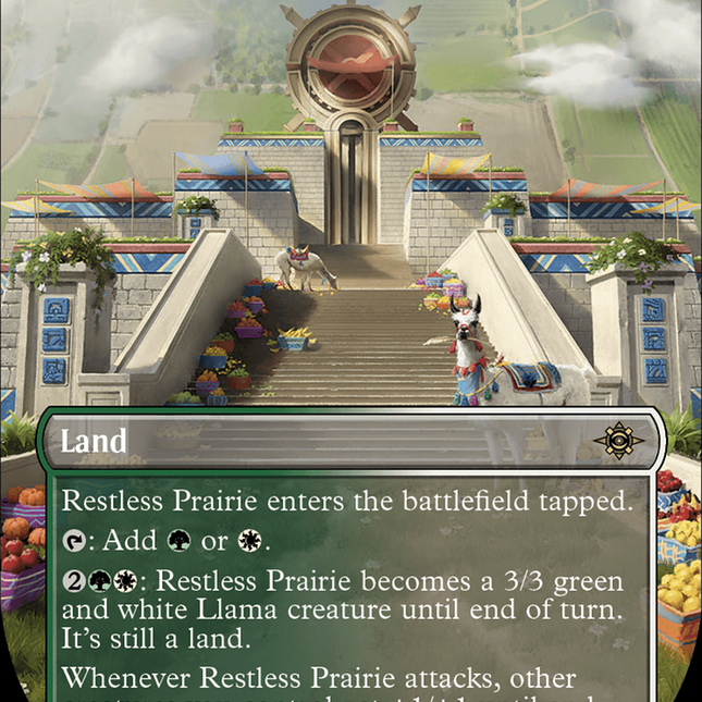 Restless Prairie (Borderless) [The Lost Caverns of Ixalan]