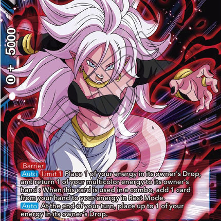 Android 21, Trading Places (Zenkai Series Tournament Pack Vol.3) (P-486) [Tournament Promotion Cards]