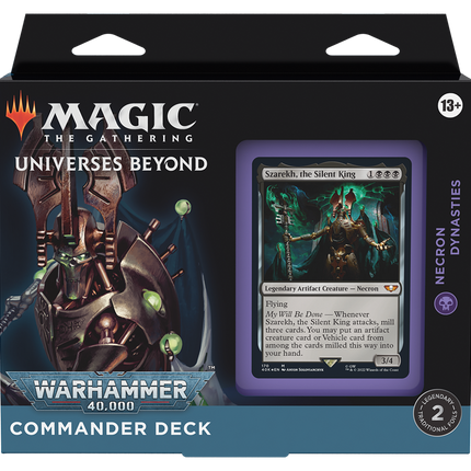 Warhammer 40,000 - Commander Deck (Necron Dynasties)