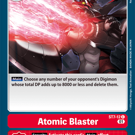Atomic Blaster [ST7-12] [Starter Deck: Gallantmon]