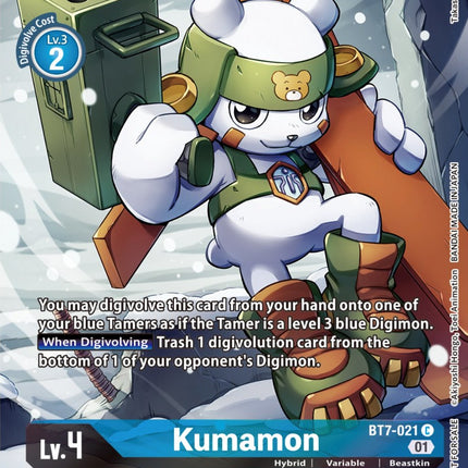 Kumamon [BT7-021] (2nd Anniversary Frontier Card) [Next Adventure Promos]