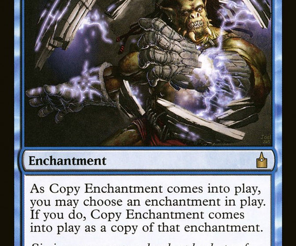 mtg copy enchantment cards Magic The Gathering - Wilds of Eldraine - Enchanting Tales Copy Enchantment [Ravnica: City of