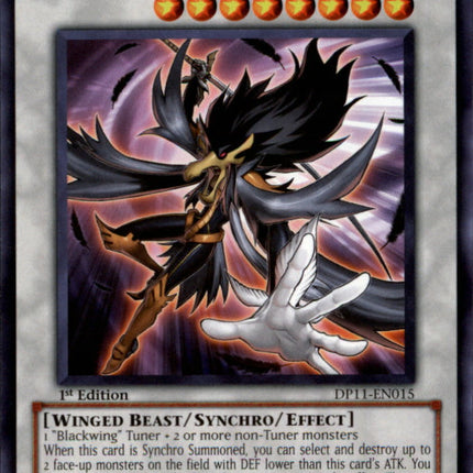 Blackwing - Silverwind the Ascendant [DP11-EN015] Rare