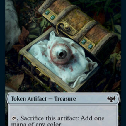 Copy // Treasure Double-Sided Token [Innistrad: Crimson Vow Tokens]