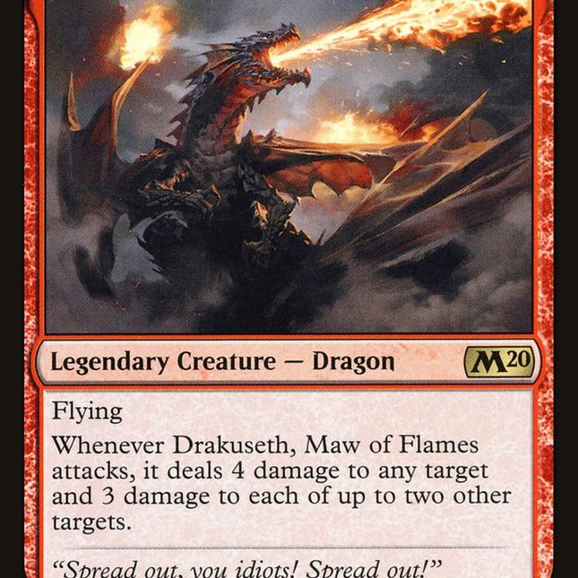 Drakuseth, Maw of Flames [Core Set 2020]